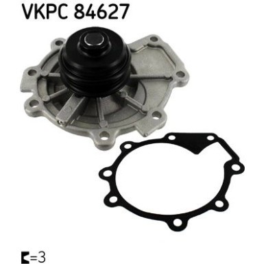 Wasserpumpe VKPC 84627 Wasserpumpe VKPC 84627