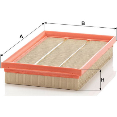 MANN-FILTER C 2683 Luftfilter