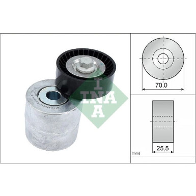 Riemenspanner, Keilrippenriemen 534 0715 10 Riemenspanner, Keilrippenriemen 534 0715 10