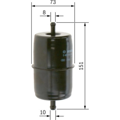 Kraftstofffilter 0 450 905 985 Kraftstofffilter 0 450 905 985