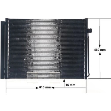 Mahle Kondensator, Klimaanlage BEHR AC 405 000S Mahle Kondensator, Klimaanlage BEHR AC 405 000S