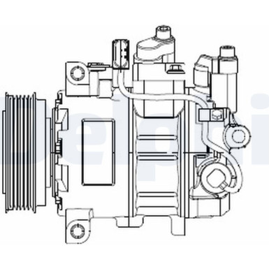 Kompressor, Klimaanlage CS20474