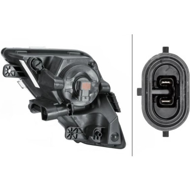 Hella Nebelscheinwerfer 1ND 013 001-021