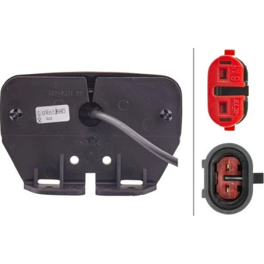 Hella Seitenmarkierungsleuchte 2PS 345 600-021