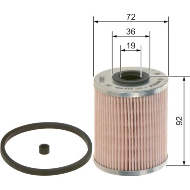 Kraftstofffilter 1 457 429 656