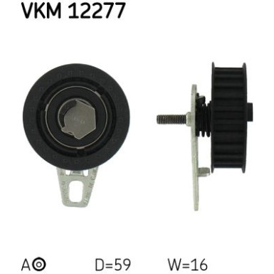 SKF Spannrolle, Zahnriemen VKM 12277