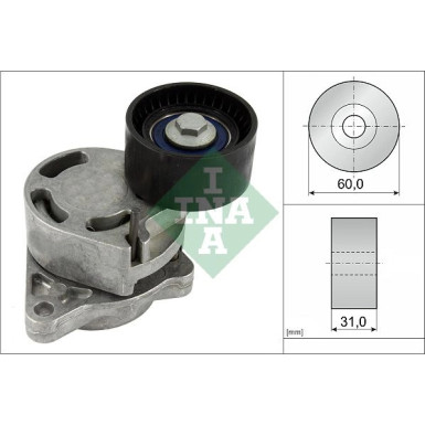 INA Spannarm, Keilrippenriemen 534 0317 10