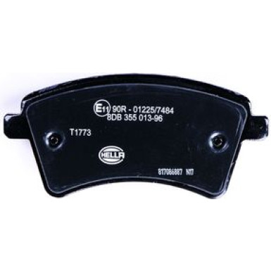Hella Bremsbelagsatz, Scheibenbremse 8DB 355 013-961 Hella Bremsbelagsatz, Scheibenbremse 8DB 355 013-961