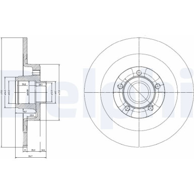 Bremsscheibe BG9024RS Bremsscheibe BG9024RS