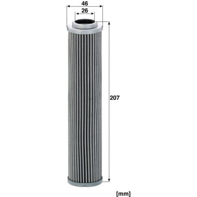 Filter, Arbeitshydraulik HD 514/2