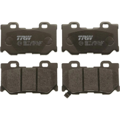 TRW Bremsbelagsatz, Scheibenbremse COTEC GDB3515