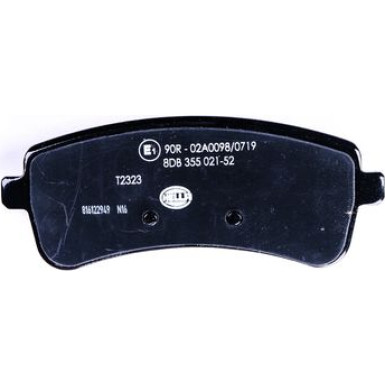 Hella Bremsbelagsatz, Scheibenbremse 8DB 355 021-521