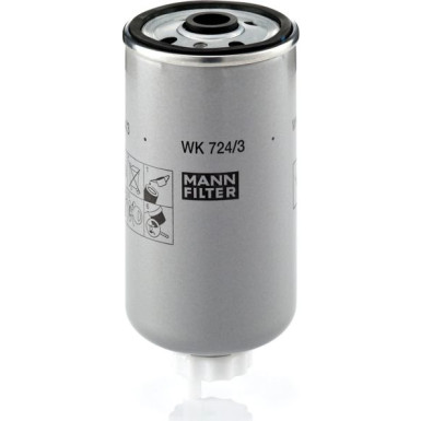 Mann-Filter Kraftstofffilter WK 724/3
