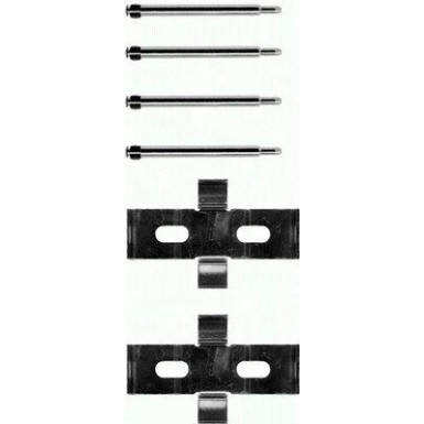 Textar Zubehörsatz, Scheibenbremsbelag 82018400