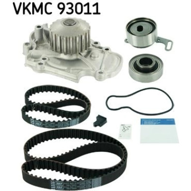 SKF Wasserpumpe + Zahnriemensatz VKMC 93011