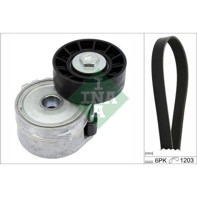 INA Keilrippenriemensatz 529 0226 10