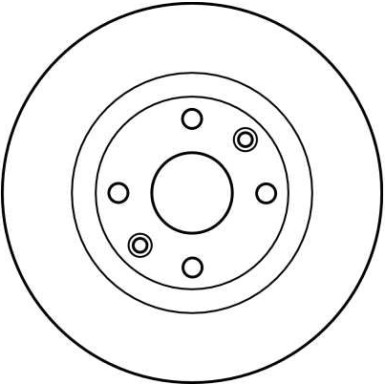 Bremsscheibe DF2586 Bremsscheibe DF2586