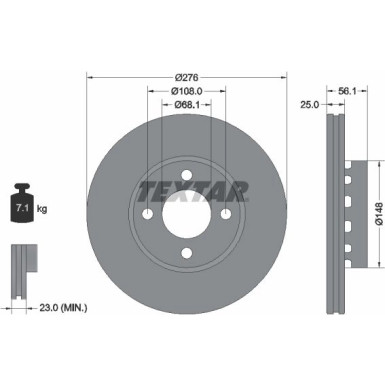 Bremsscheibe 92060500