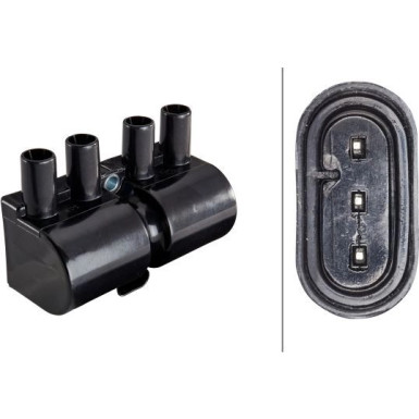 Hella Zündspule 5DA 358 057-031 Hella Zündspule 5DA 358 057-031