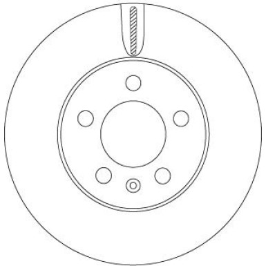 TRW Bremsscheibe DF6584
