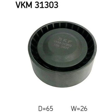 SKF Umlenk-/Führungsrolle, Keilrippenriemen VKM 31303