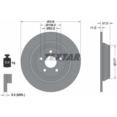 Bremsscheibe 92291903 Bremsscheibe 92291903