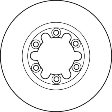 TRW Bremsscheibe DF4898