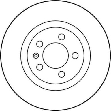TRW Bremsscheibe DF2804