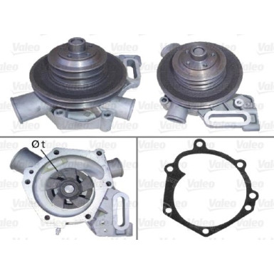 Valeo Wasserpumpe 506178