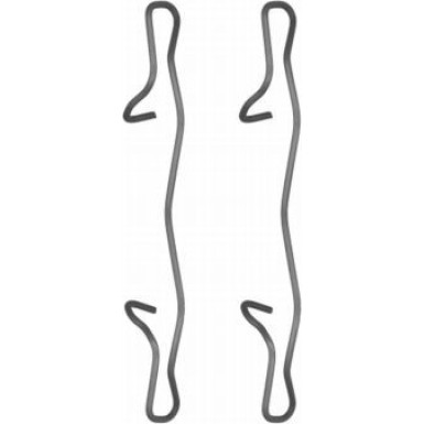 Hella Zubehörsatz, Bremssattel 8DZ 355 201-501