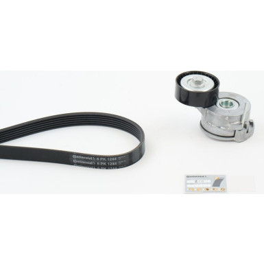 ContiTech Keilrippenriemensatz 6PK1244K1