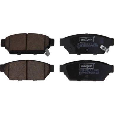 Maxgear Bremsbelagsatz, Scheibenbremse 19-1146 Maxgear Bremsbelagsatz, Scheibenbremse 19-1146