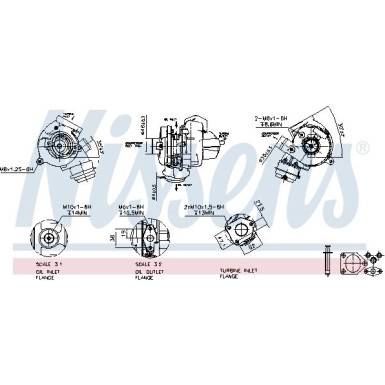Nissens Turbolader 93242