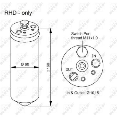 NRF Trockner, Klimaanlage EASY FIT 33320