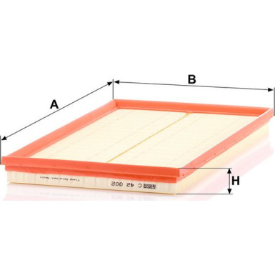 MANN-FILTER C 42 002 Luftfilter