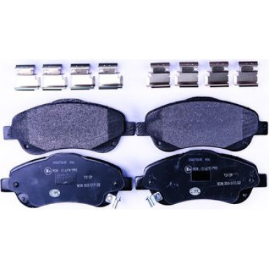 Hella Bremsbelagsatz, Scheibenbremse 8DB 355 017-321