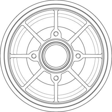 TRW Bremstrommel DB4546MR