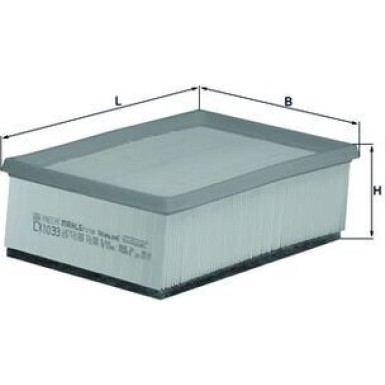 Luftfilter LX 1033 Luftfilter LX 1033