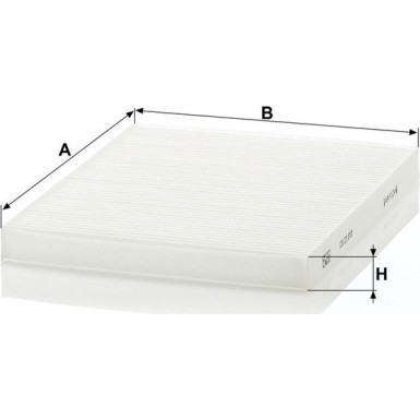 MANN-FILTER CU 23 010 Innenraumfilter, Partikelfilter
