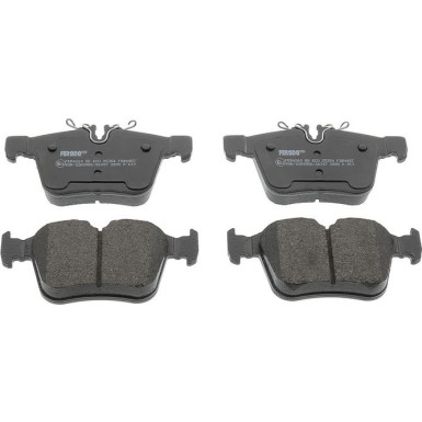 Ferodo Bremsbelagsatz, Scheibenbremse PREMIER ECO FRICTION FDB4487 Ferodo Bremsbelagsatz, Scheibenbremse PREMIER ECO FRICTION FDB4487
