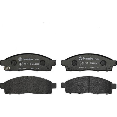 Brembo Bremsbelagsatz, Scheibenbremse PRIME LINE P 54 038