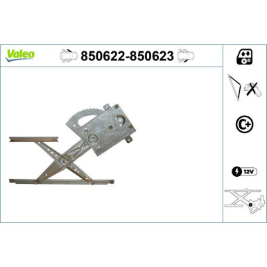 Valeo Fensterheber 850623