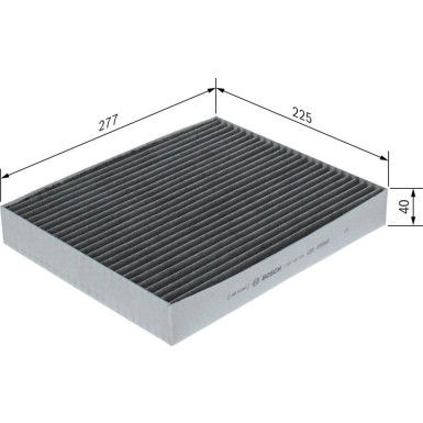 Filter, Innenraumluft 1 987 435 619 Filter, Innenraumluft 1 987 435 619