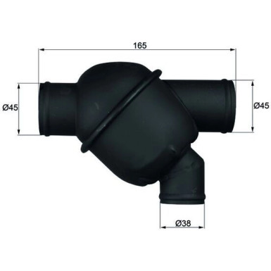 Mahle Thermostat, Kühlmittel BEHR TH 23 87