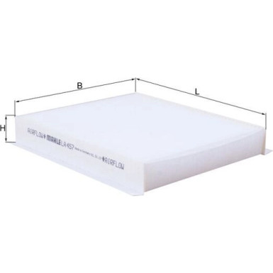 Knecht Filter, Innenraumluft LA 457