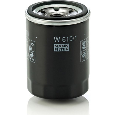 MANN-FILTER W 610/1 Ölfilter 3/4-16 UNF, mit einem Rücklaufsperrventil, Anschraubfilter MANN-FILTER W 610/1 Ölfilter 3/4-16 UNF, mit einem Rücklaufsperrventil, Anschraubfilter