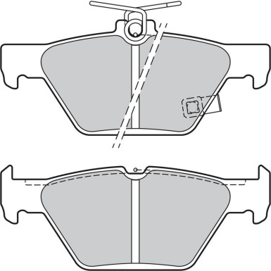 Bremsbelagsatz, Scheibenbremse 601494 Bremsbelagsatz, Scheibenbremse 601494