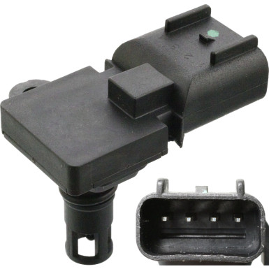 FEBI BILSTEIN 106018 Sensor, Saugrohrdruck FEBI BILSTEIN 106018 Sensor, Saugrohrdruck