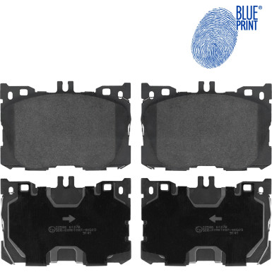 Blue Print Bremsbelagsatz, Scheibenbremse ADU174241
