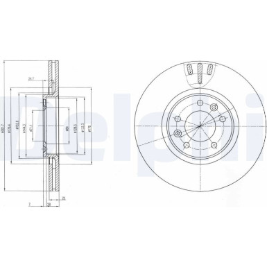 Bremsscheibe BG4150 Bremsscheibe BG4150